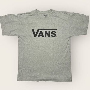 Vans Heather Gray Crewneck Tee size Medium